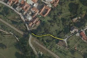 Zaprt del poti je na sliki označen z rumeno barvo.